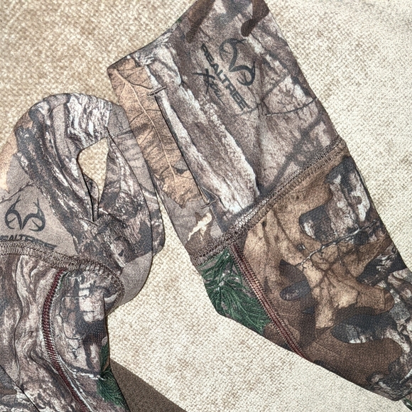 Field & Stream Realtree long sleeve Quarter Zip Pullover Size XL Smartwick - Picture 6 of 9